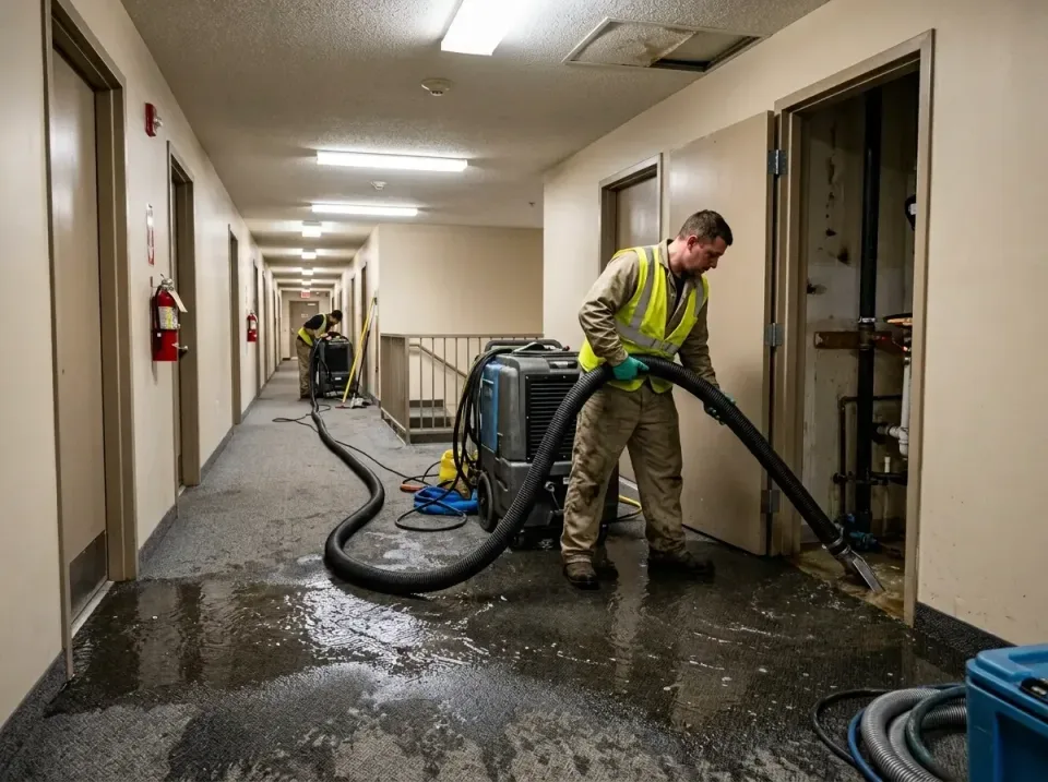 multi-unit-apartment-hallway-f-005 — frequently asked questions, Emergency Burst Pipe Water Extraction & Removal in Iuka, MS